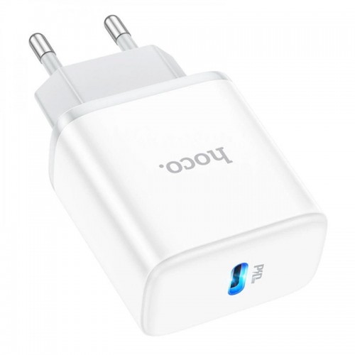 Сетевое зарядное устройство Hoco C104A PD20W Type-C White