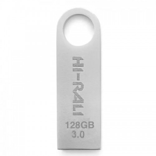 Флеш накопичувач USB 3.0 Hi-Rali Shuttle 128 GB SIlver