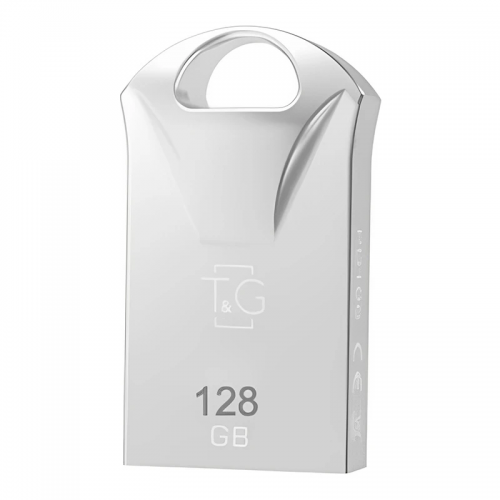 Флеш-драйв USB 3.0 Flash Drive T&G 106 Metal Series 128GB Silver