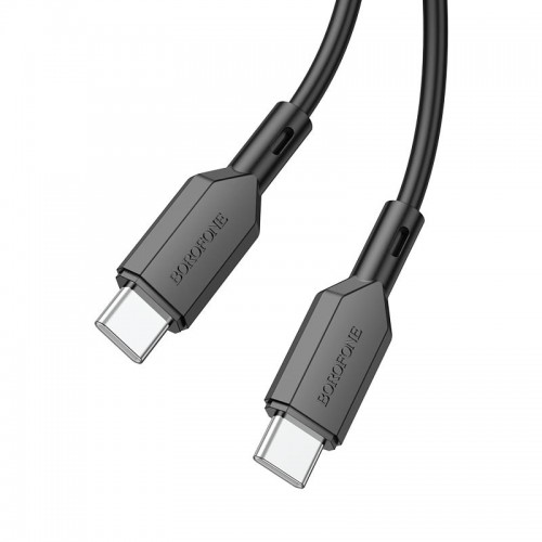 Дата кабель Borofone BX70 Type-C to Type-C 60W (1m) Black
