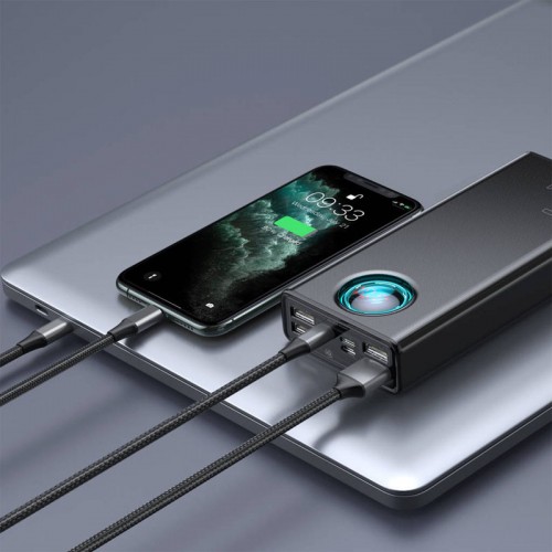 Power Bank Baseus Amblight 65W Overseas Edition 30000 mAh (PPLG000101) Black