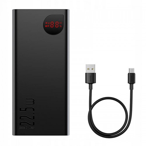 Power Bank Baseus Adaman Digital Display 22.5W 40000mAh (PPAD020101) Black