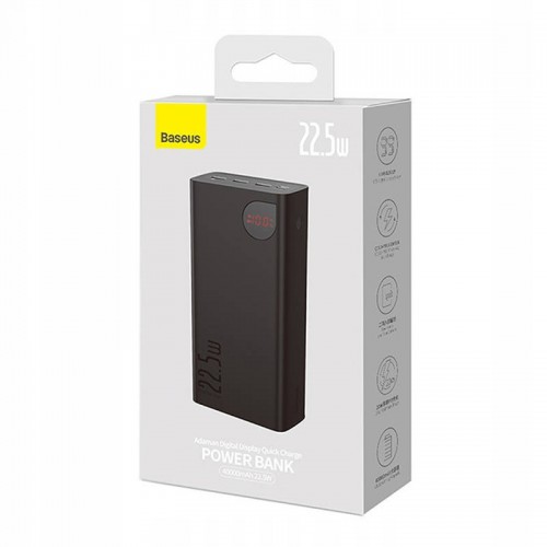 Power Bank Baseus Adaman Digital Display 22.5W 40000mAh (PPAD020101) Black