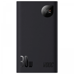 Power Bank Baseus Adaman2 Digital Display 30W VOOС OS 20000 mAh (PPAD050101) Black