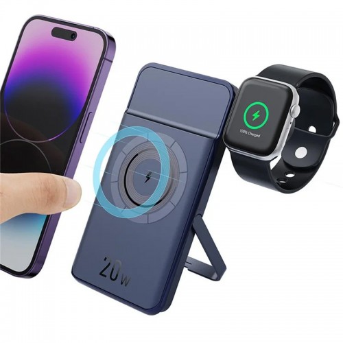 Power Bank JJT-MP01 2in1 20W с БЗУ+iWatch 10000 mAh (Blue)