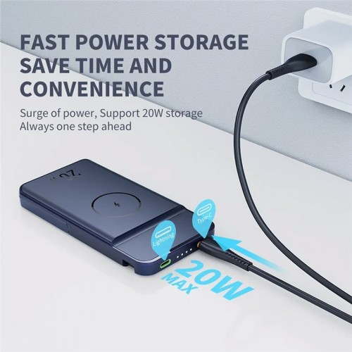 Power Bank JJT-MP01 2in1 20W с БЗУ+iWatch 10000 mAh (Blue)