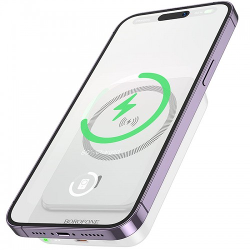 Power Bank BOROFONE BJ63A Nimble PD20W с БЗУ 10000 mAh White