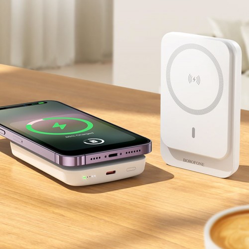 Power Bank BOROFONE BJ63A Nimble PD20W с БЗУ 10000 mAh White
