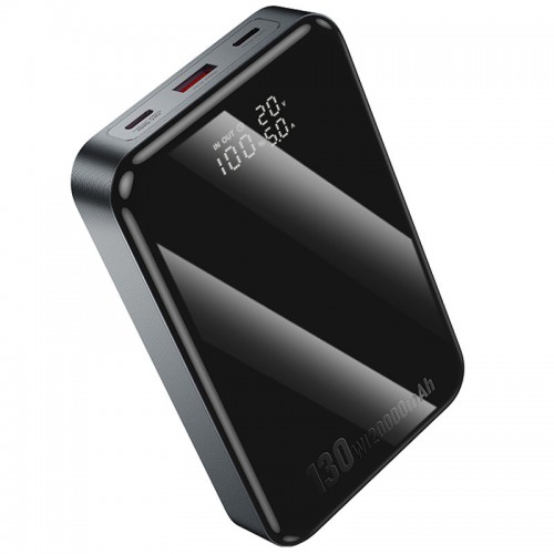 Power Bank Hoco Q30A Fast charge 130W 20000 mAh Metal Grey
