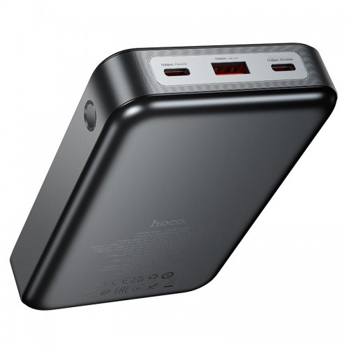Power Bank Hoco Q30A Fast charge 130W 20000 mAh Metal Grey