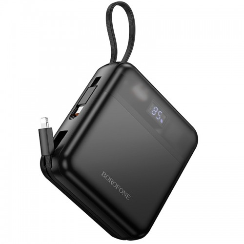 Power Bank BOROFONE BJ64A Distinct 22.5W+PD20W with cable 20000 mAh Black
