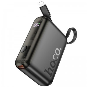 Power Bank Hoco J139 Hero 22.5W+PD20W + Lightning 10000 mAh Black