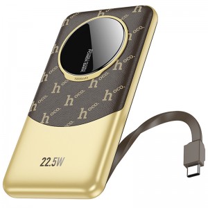 Power Bank Hoco Q29 Nobility 22.5W+PD20W + Type-C 10000 mAh Brown