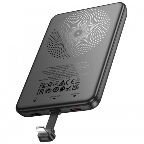 Power Bank Hoco J133 Triumph PD20W + Lightning 5000 mAh Black