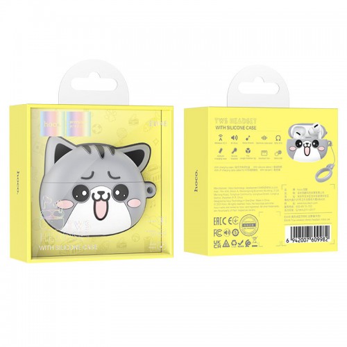 Беспроводные TWS наушники Hoco EW48 (Misty Cat)