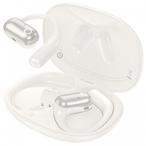 Беспроводные TWS наушники Hoco EA6 Melody (Milky White)