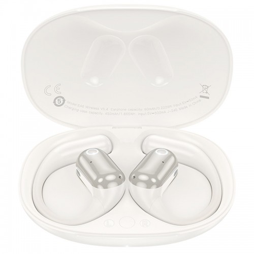 Беспроводные TWS наушники Hoco EA6 Melody (Milky White)