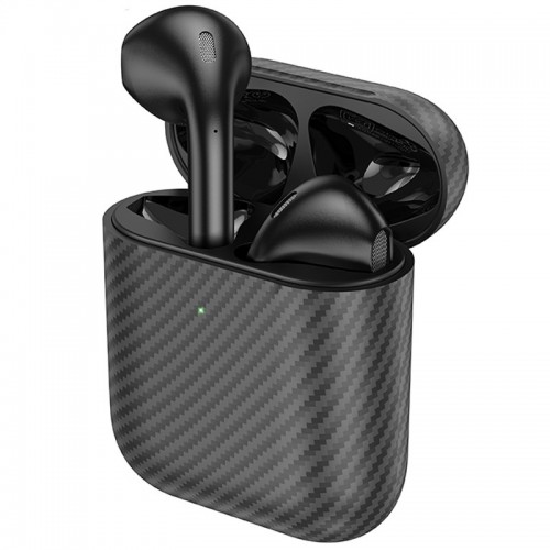 Беспроводные TWS наушники Hoco EW41 Plus (carbon fiber pattern version) (Black)