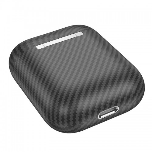 Беспроводные TWS наушники Hoco EW41 Plus (carbon fiber pattern version) (Black)