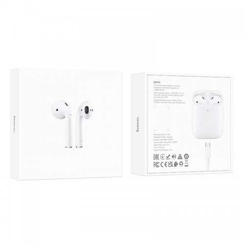 Беспроводные TWS наушники Hoco EW74 (White)