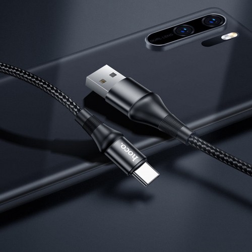 Дата кабель Hoco X50 Excellent USB to Type-C (1m) (Black)