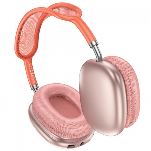 Накладные беспроводные наушники BOROFONE BO22 Plus Elegant (Pink)