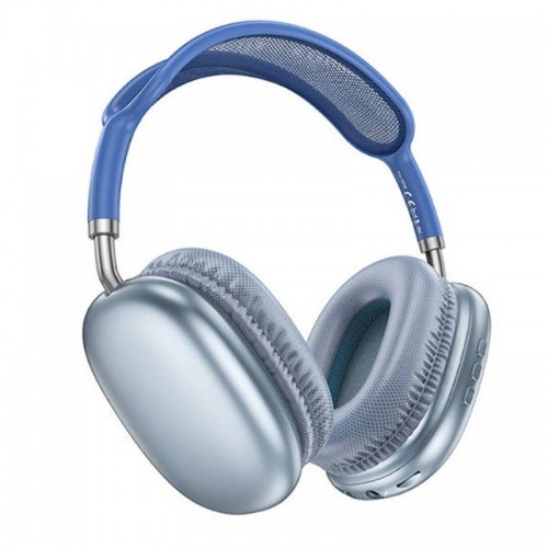 Накладные беспроводные наушники BOROFONE BO22 Plus Elegant (Sky Blue)