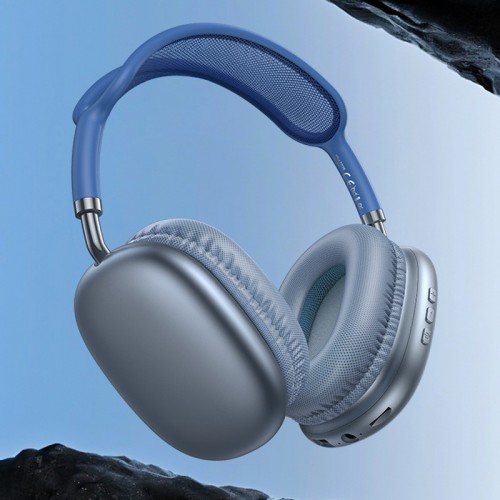 Накладные беспроводные наушники BOROFONE BO22 Plus Elegant (Sky Blue)