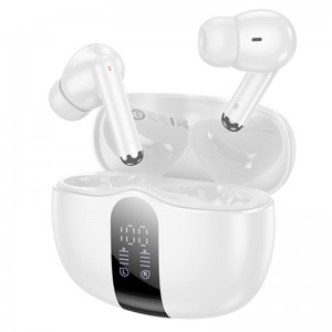 Беспроводные TWS наушники BOROFONE FQ3 Soulmate ANC+ENC (White)
