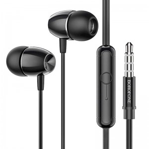 Наушники Borofone BM57 (3.5mm/1.2m) (Black)