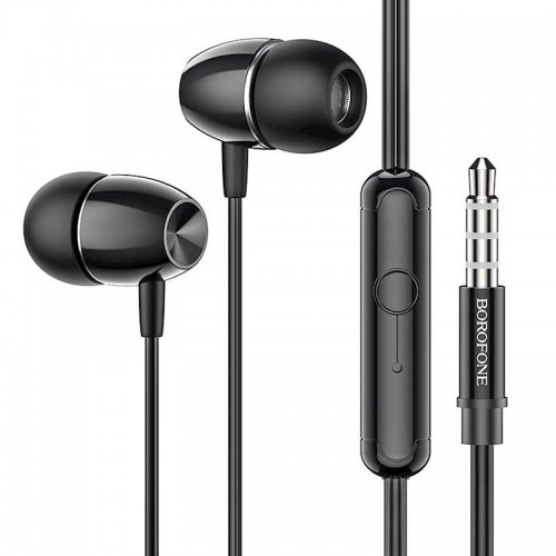 Наушники Borofone BM57 (3.5mm/1.2m) (Black)