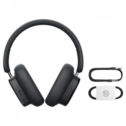 Накладные беспроводные наушники Baseus Bowie H1i Noise-Cancellation (A00050402) (Cluster Black)