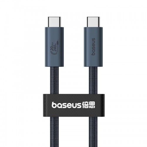 Дата кабель Baseus Flash 2 USB4 Full-Featured Type-C to Type-C 240W (1.8m) (P10311803112) (Cluster Black)