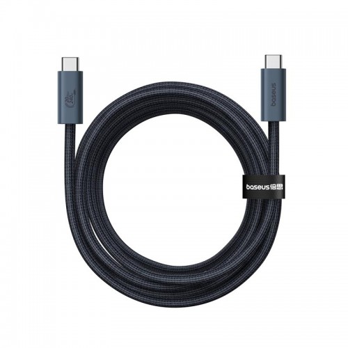 Дата кабель Baseus Flash 2 USB4 Full-Featured Type-C to Type-C 240W (1.8m) (P10311803112) (Cluster Black)