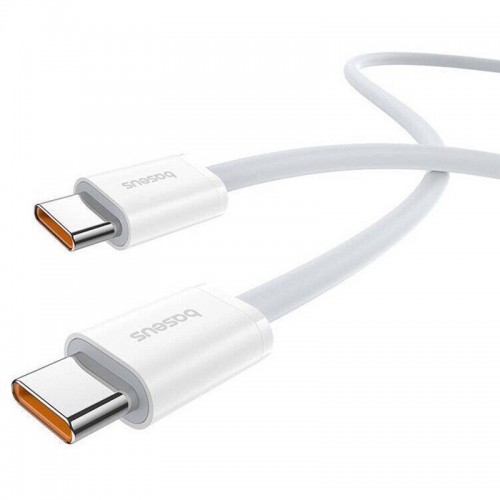 Дата кабель Baseus Superior 2 Fast Charging Type-C to Type-C 100W (1m) (P10365200211-03) (Moon White)
