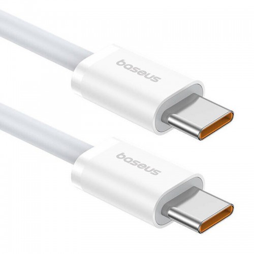 Дата кабель Baseus Superior 2 Fast Charging Type-C to Type-C 100W (1m) (P10365200211-03) (Moon White)