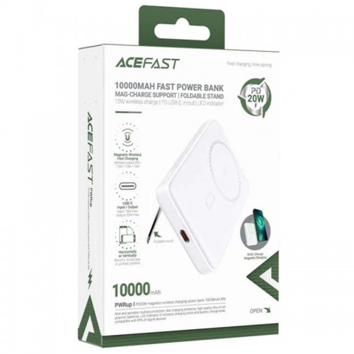 Power Bank Acefast M6 PD20W 10000 mAh (White)