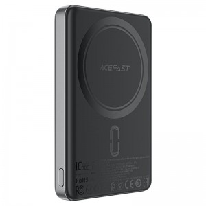Power Bank Acefast M12 PD20W с БЗУ 10000 mAh (Black)