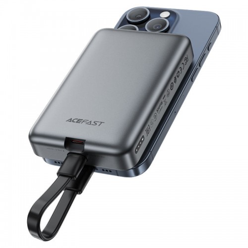 Power Bank Acefast M10 PD30W с БЗУ 10000 mAh (Black)
