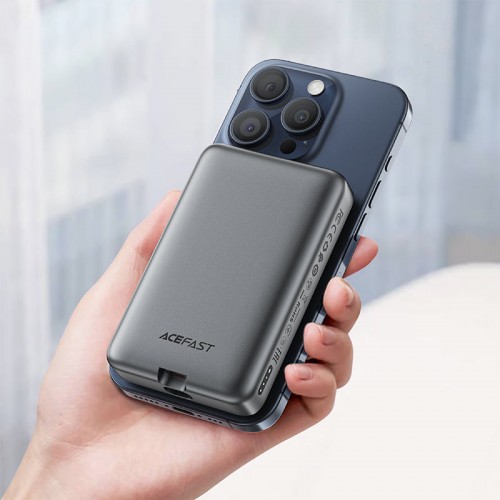 Power Bank Acefast M10 PD30W с БЗУ 10000 mAh (Black)