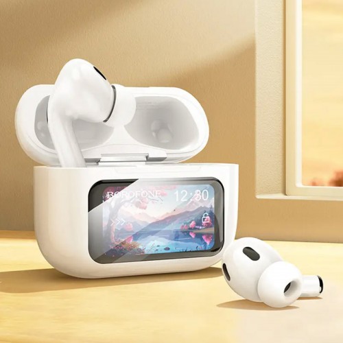 Беспроводные TWS наушники BOROFONE BW76 Brocade with Touch Screen (с дисплеем) and ANC