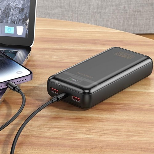 Power Bank BOROFONE BJ52A Power 22.5W+PD20W 20000 mAh (Black)