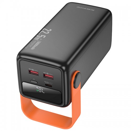 Power Bank BOROFONE BJ66A Magnifico 22.5W+PD20W 50000 mAh (Black)