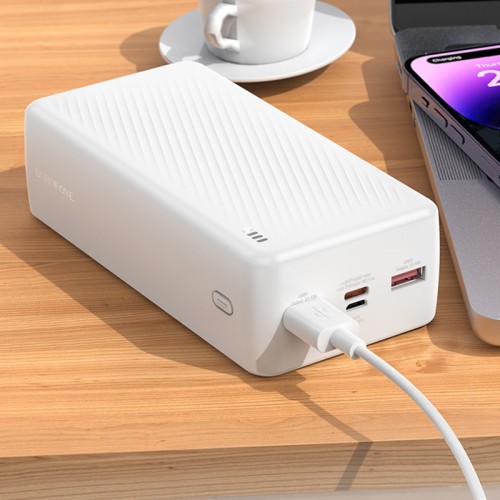 Power Bank BOROFONE BJ56B Graceful 22,5W+PD20W 30000 mAh (White)