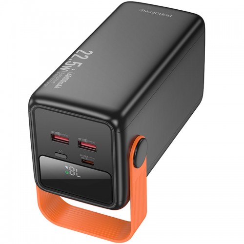 Power Bank BOROFONE BJ66B Magnifico 22.5W+PD20W 60000 mAh (Black)