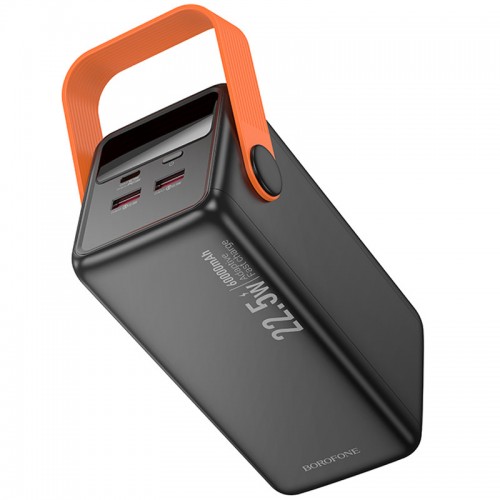 Power Bank BOROFONE BJ66B Magnifico 22.5W+PD20W 60000 mAh (Black)