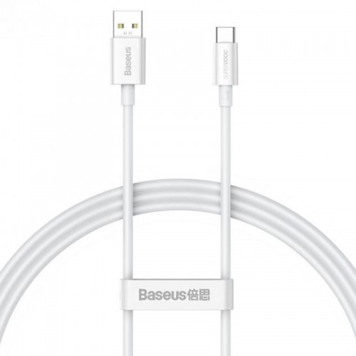 Дата кабель Baseus Superior Series (SUPERVOOC) Fast Charging USB to Type-C 65W 1m (CAYS00090)