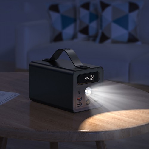 Power Bank Hoco J138 22.5W+PD20W+DC12V 60000 mAh (Black)