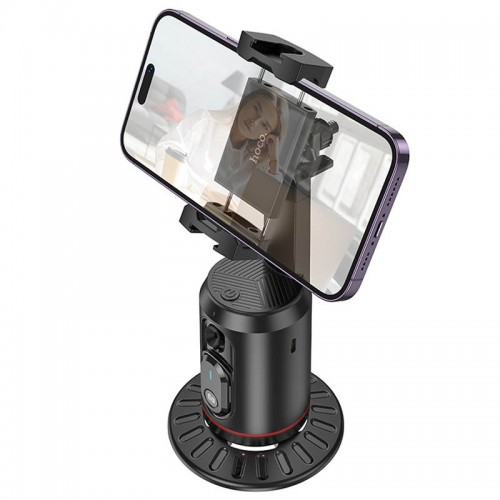 Підставка з трекером руху Hoco K23 Lotus smart PTZ (Black)