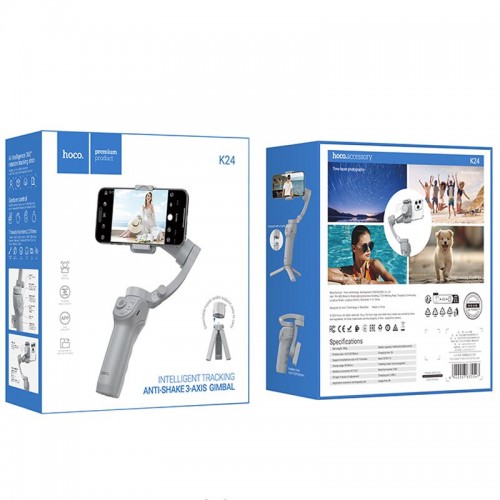 Стабилизатор Hoco K24 Support 3-axis smart gimbal (Grey)